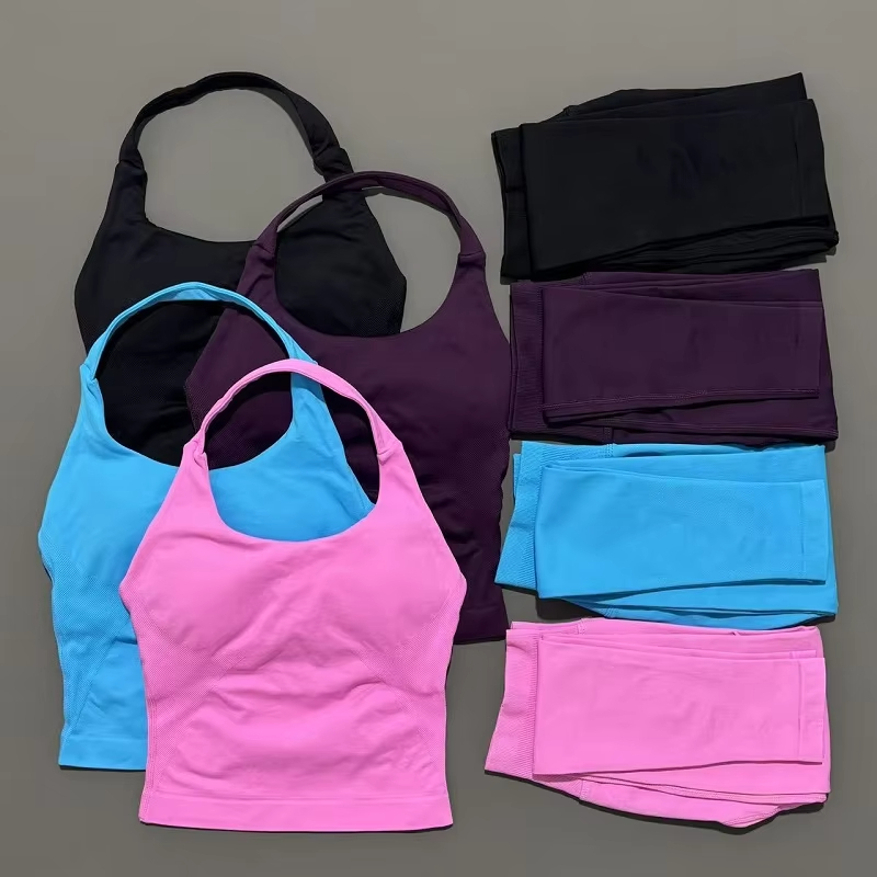 Pilates Yoga Gear - 2 Pieces Sportswear Women Yoga Set