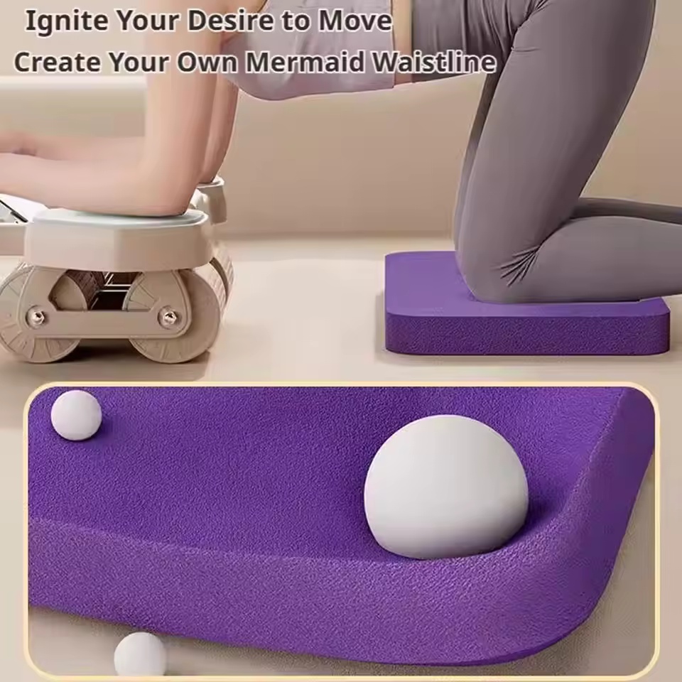 Pilates Yoga Joint - 1pc Non‑Slip Foam Balance Pad, Elbow