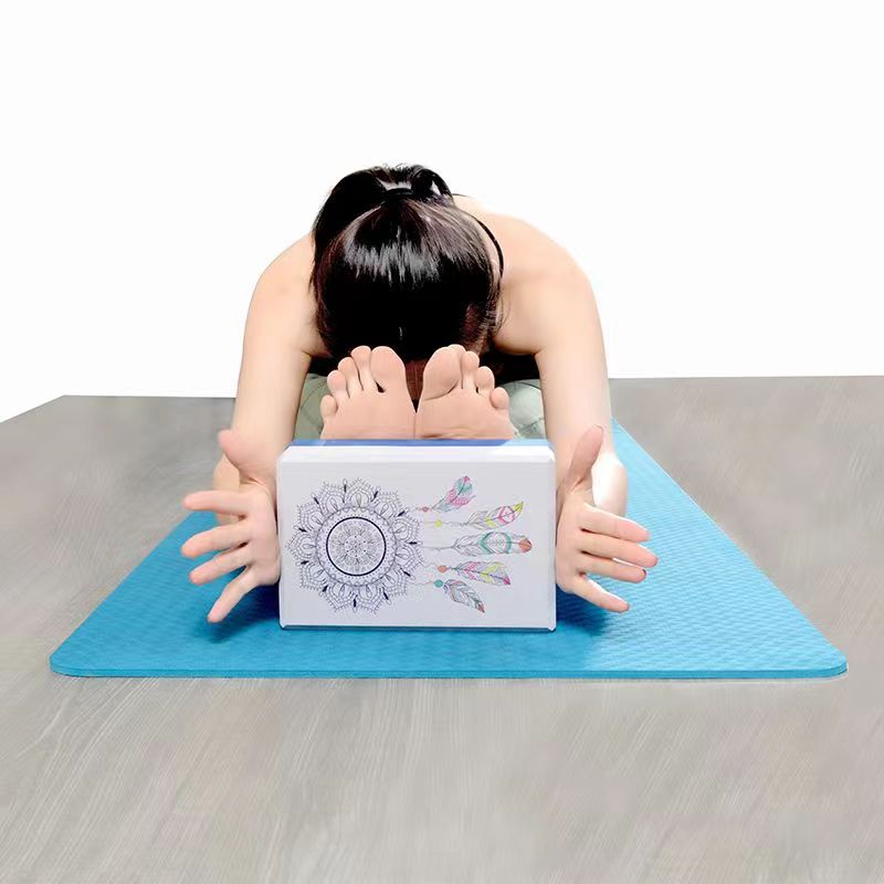 Two Colors EVA Yoga Blocks Gym - Pilates Yoga Block Exercises recension och pris