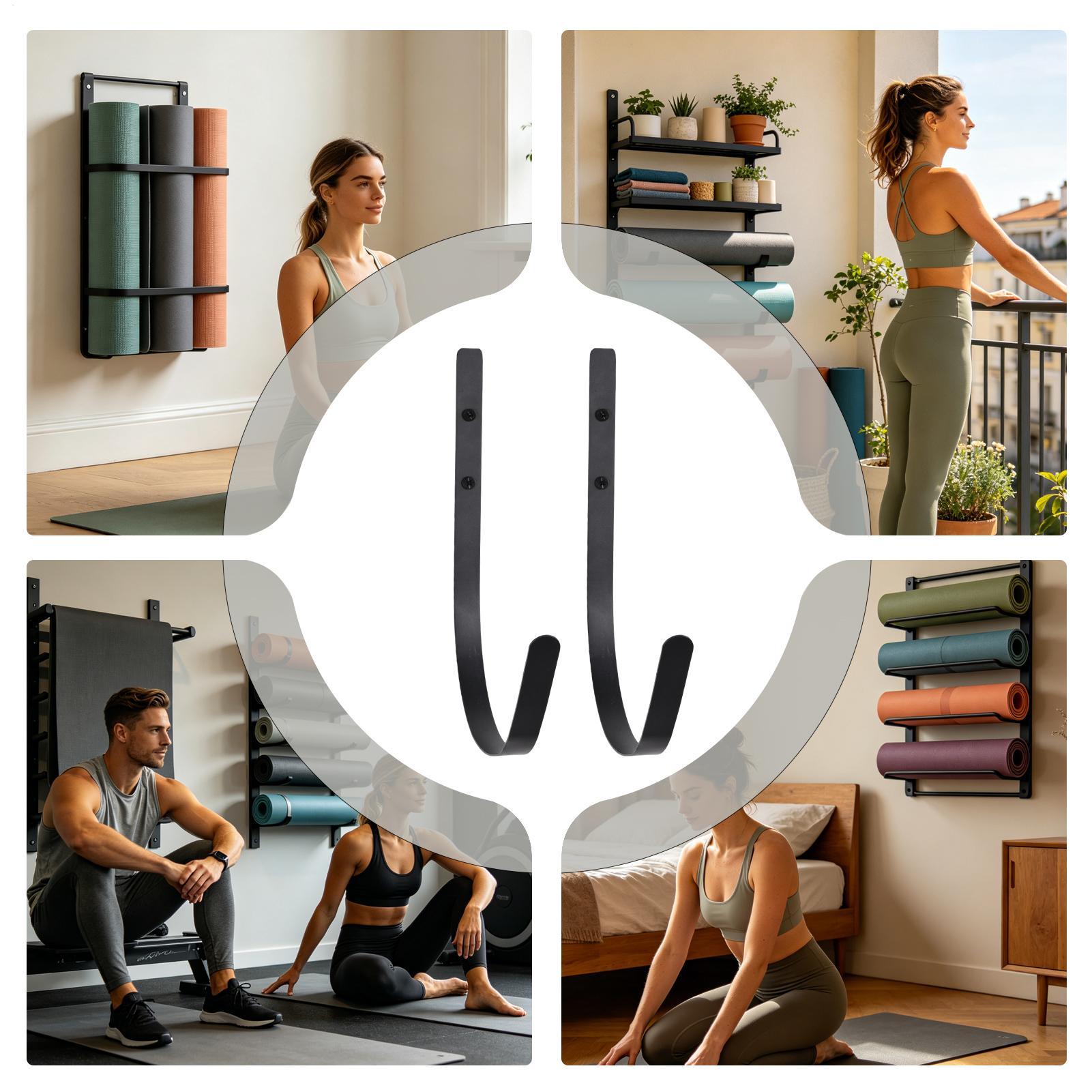 Yoga Mat Holder Wall Mount Wor - Pilates Yoga Garage recension och pris