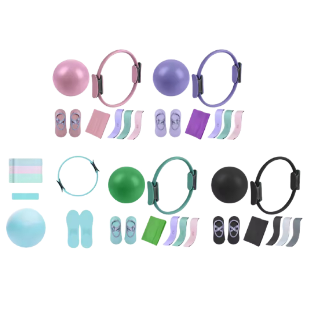 5Pcs Pilates Essential Kit wit - Pilates Ring Magic recension och pris