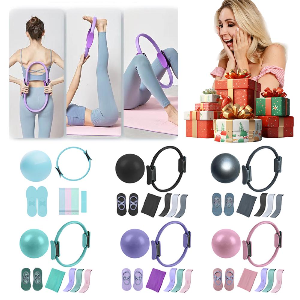 5Pcs Pilates Essential Kit wit - Pilates Ring Magic recension och pris