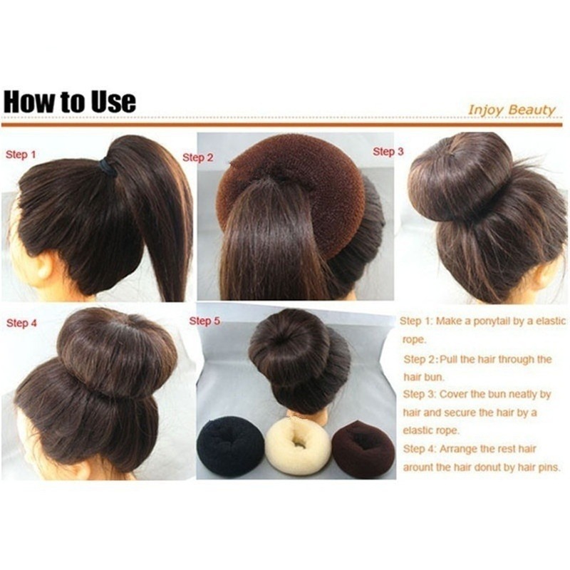 4pcs Women Hair Bun Maker Set  - Pilates Ring Magic recension och pris