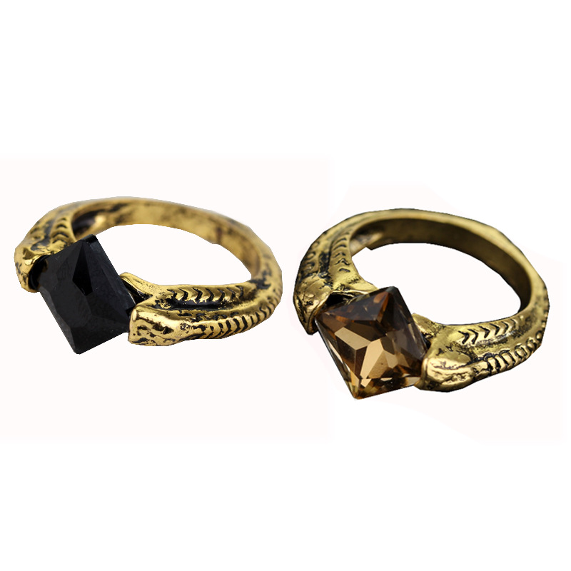 Vintage Horcrux Style Ring wit - Pilates Ring Magic recension och pris