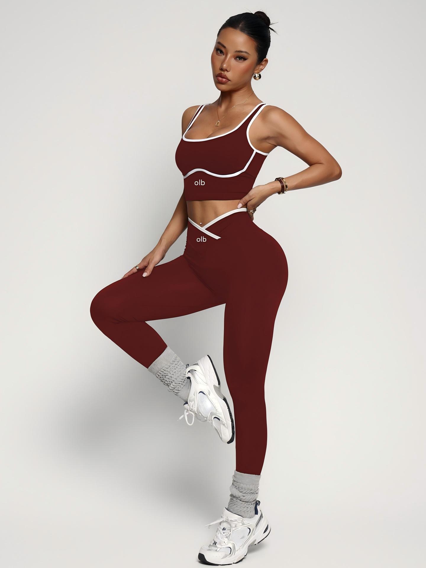 2-piece new sports bra vest pa - Pilates Yoga Gear recension och pris