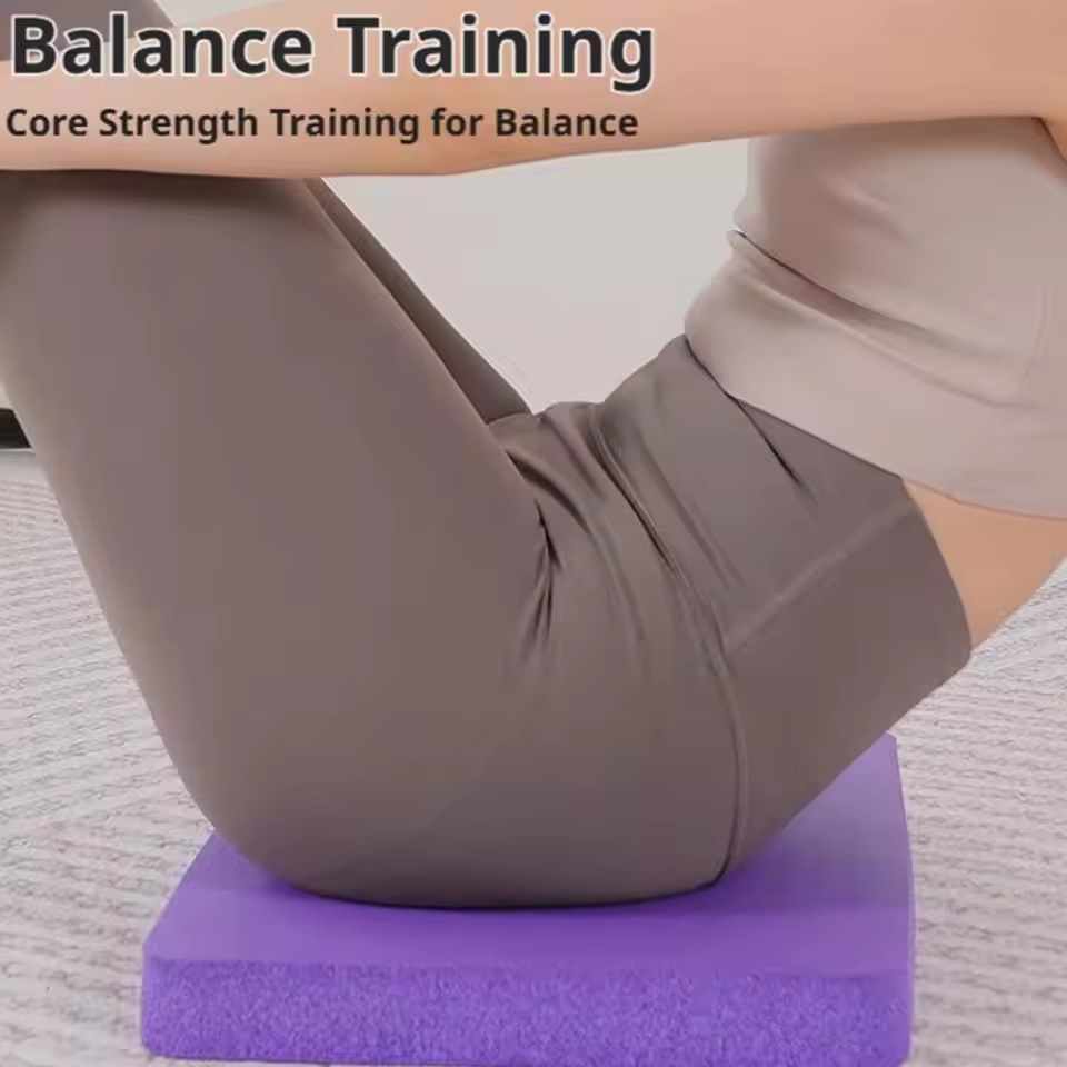 1pc Non‑Slip Foam Balance Pad, - Pilates Yoga Joint recension och pris