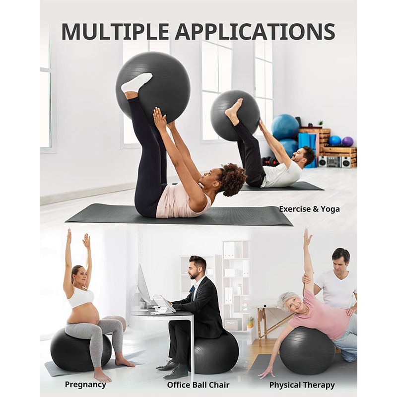 Anti-explosion Exercise Ball B - Pilates Yoga Pregnancy recension och pris