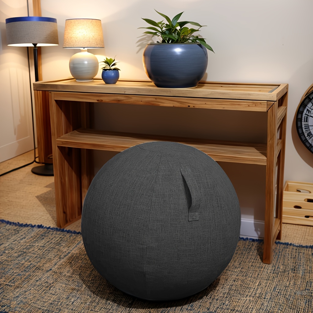 Fitness Ball Chair with Fabric - Pilates Yoga Pregnancy recension och pris