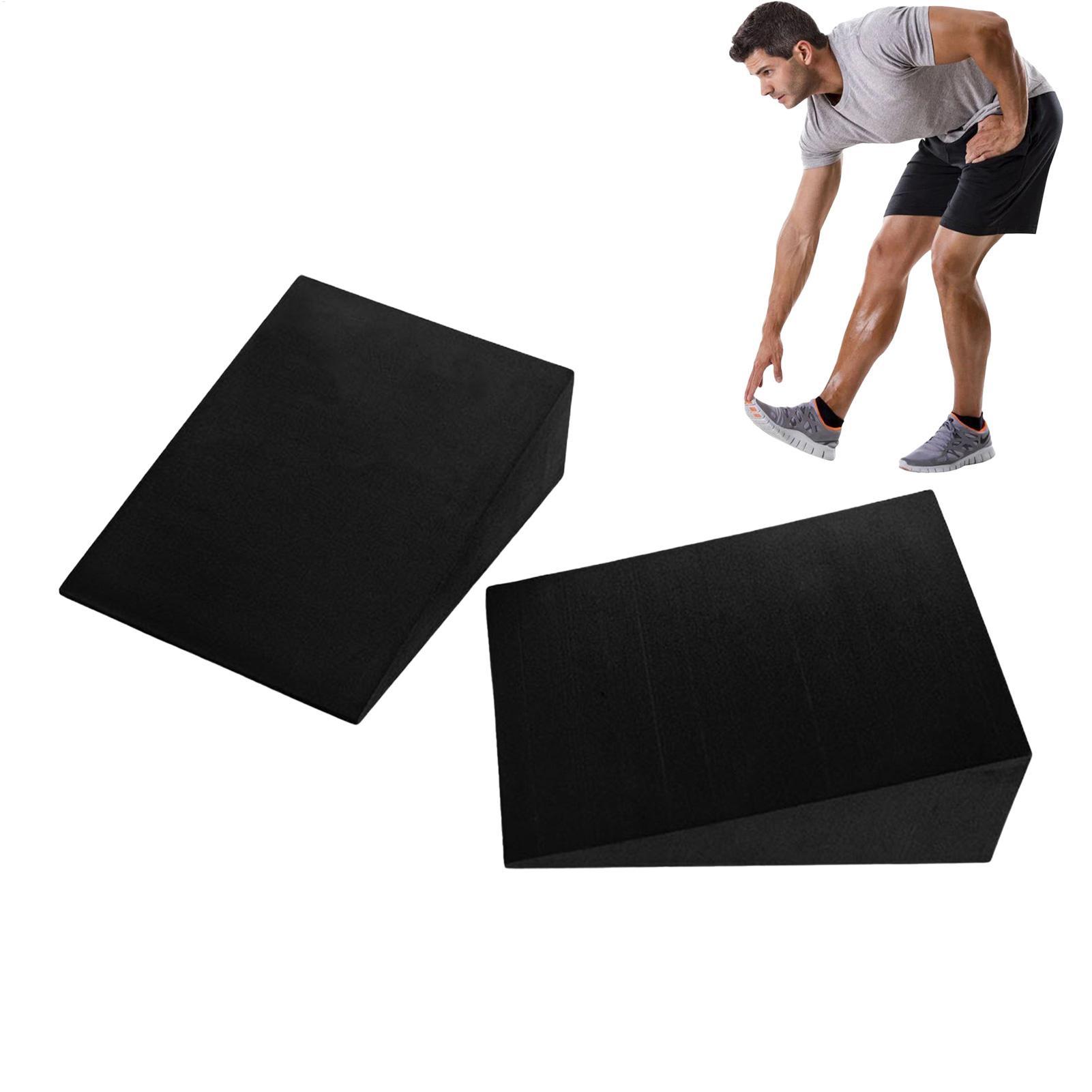 1Pairs Yoga Wedge Blocks EVA F - Pilates Yoga Block Exercises recension och pris
