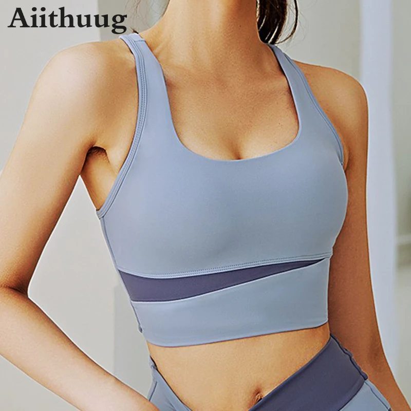 Aiithuug Yoga Crop Top Splicin - Pilates Yoga Joint recension och pris