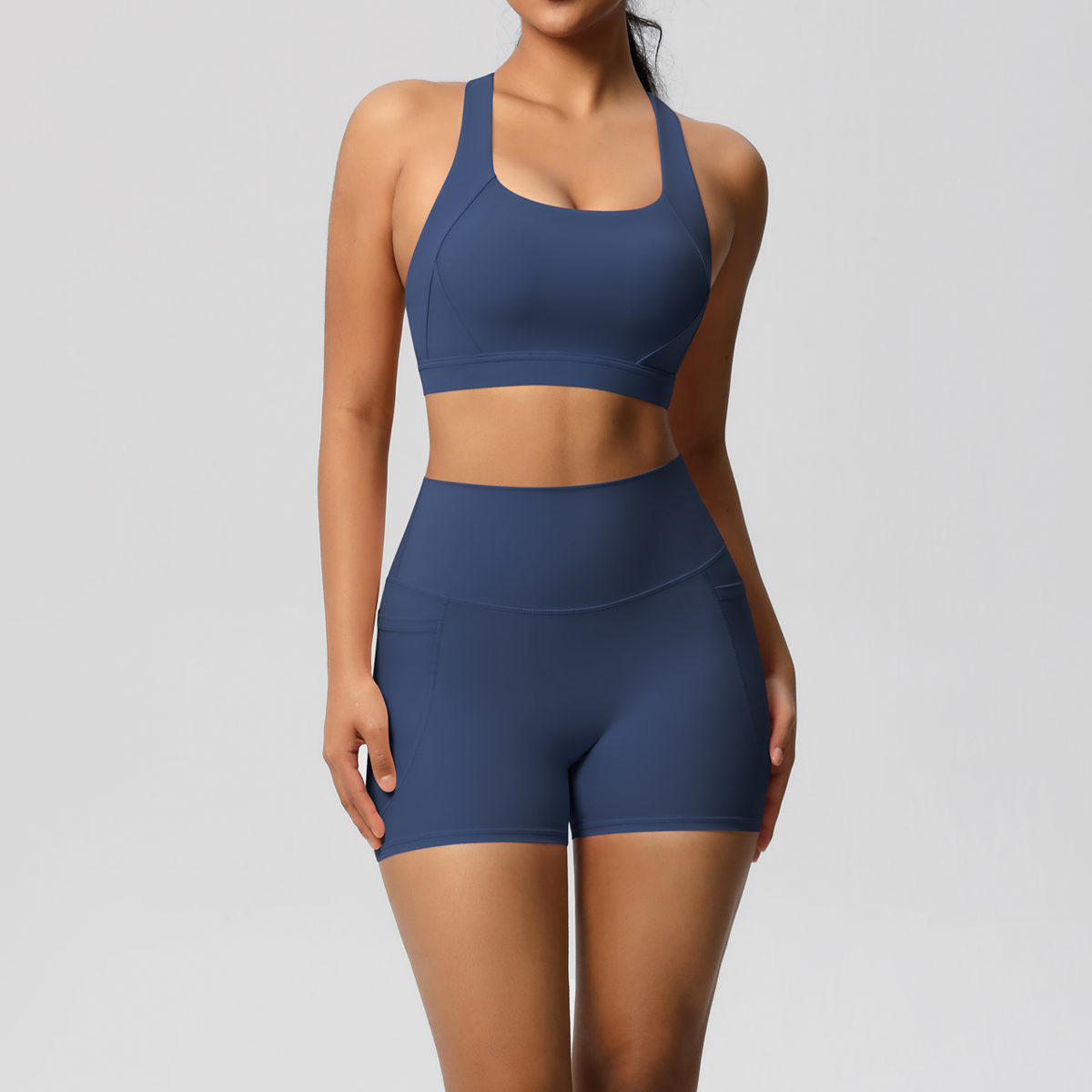 2PCS Sportswear With Pocketed  - Pilates Yoga Gear recension och pris