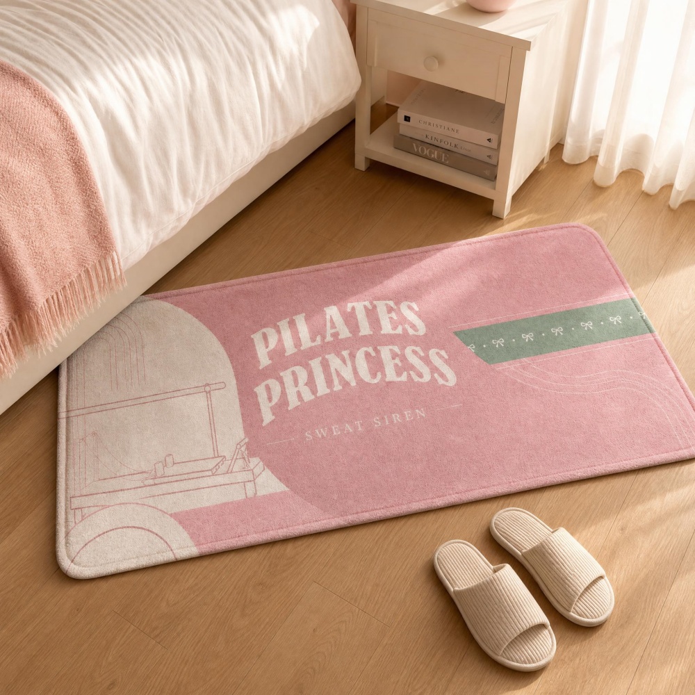 Soft Flannel Rectangular Floor - Pilates Yoga Garage recension och pris