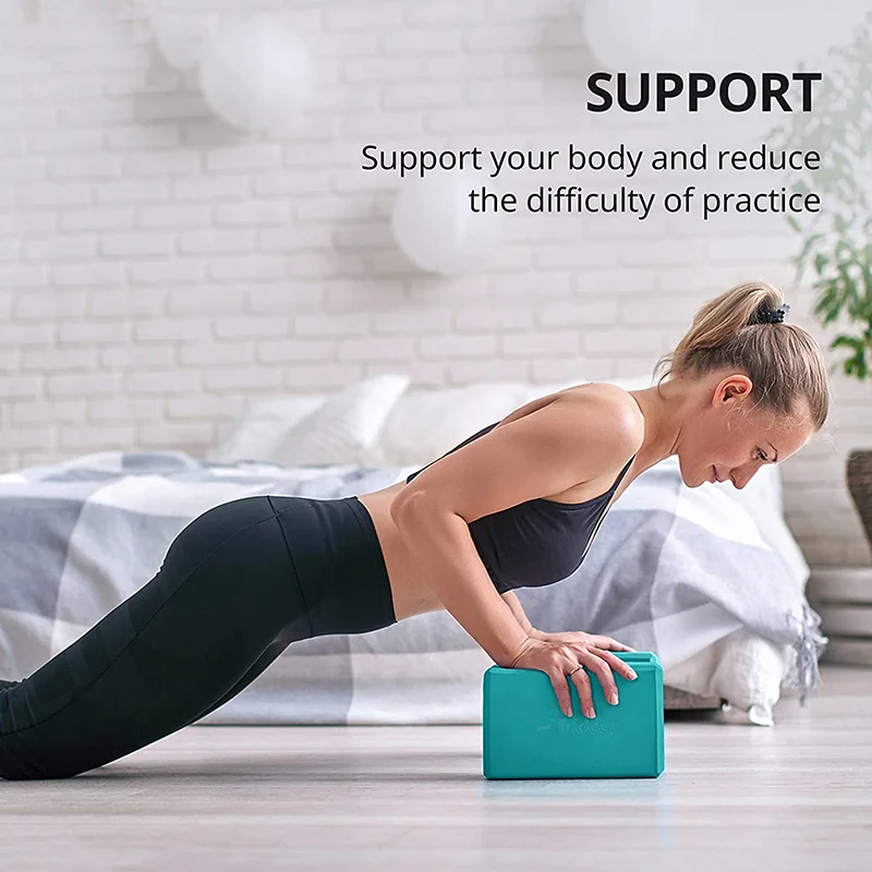 Yoga Building Blocks Cubes Pil - Pilates Yoga Block Exercises recension och pris